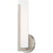 Visby LED 4 inch Brushed Nickel ADA ADA Wall Sconce Wall Light