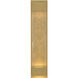 MOCO Rune LED 30 inch Heritage Brass Outdoor Wall Mount Lantern
