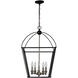 Agnew 5 Light 16 inch Black and Brushed Nickel Pendant Ceiling Light