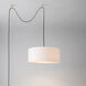 Stretch 1 Light 18 inch Weathered Brass Pendant Swag Kit Ceiling Light