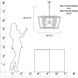 Shimmer 6 Light 30.75 inch Legacy Brass Pendant Ceiling Light