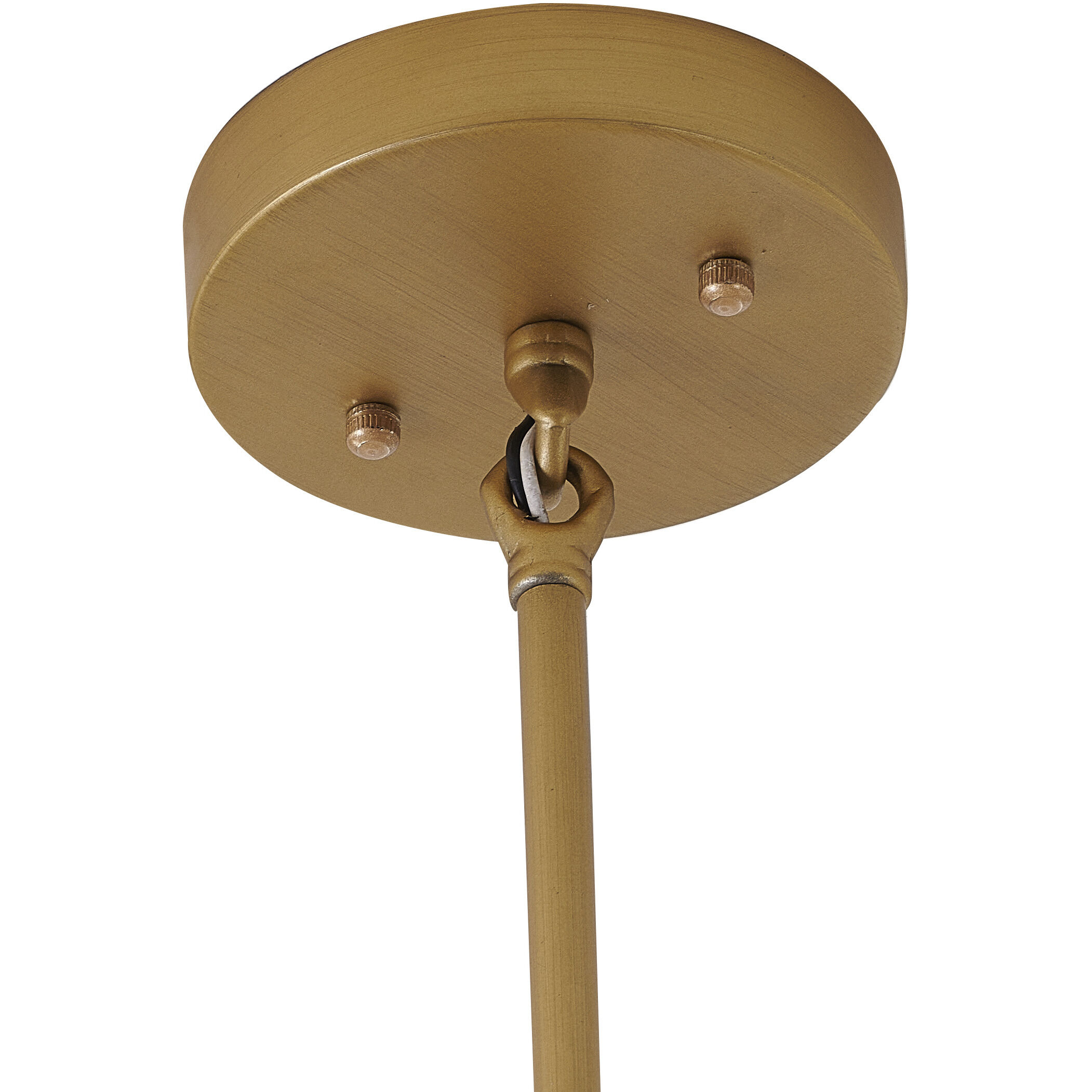Canada 1 Light 8.5 inch Brass Outdoor Pendant