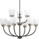 West Village 9 Light 31.25 inch Antique Bronze Chandelier Ceiling Light, Design Series