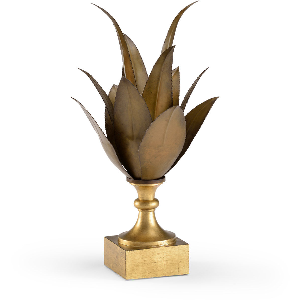 Chelsea House Antique Gold Leaf/Brown Decorative Accent