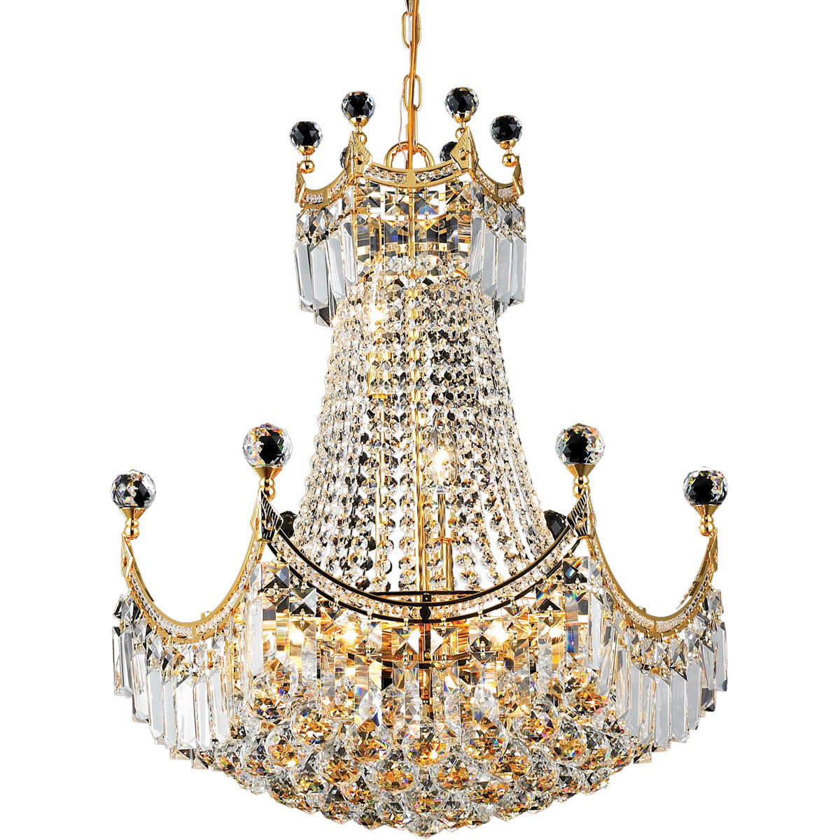 Corona 9 Light 20.00 inch Mini Chandelier