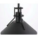 Gus 1 Light 10 inch Black Outdoor Pendant