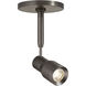 Sean Lavin Ace 120 Antique Bronze Low-Voltage Track Head Ceiling Light in 3000K, Monopoint, Integrated LED
