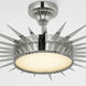 Suzanne Kasler Soleil LED 27.75 inch Polished Nickel Semi-Flush Mount Ceiling Light