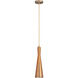 Cornet 1 Light 4.25 inch Copper Pendant Ceiling Light
