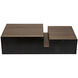 Nido 68 X 32 inch Matte Black Coffee Table