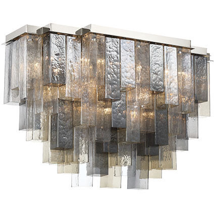 Altesa 23 Light 20 inch Chrome Flush Mount Ceiling Light