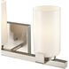 Dressler Vanity Light Wall Light in Brushed Nickel