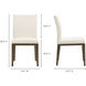 Frankie White Dining Chair, Set of 2