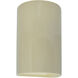 Ambiance Cylinder LED 7.75 inch Vanilla Gloss Wall Sconce Wall Light, Large