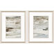 Many Layers Neutral Beige and Green and Brown and Neutral Framed Art, Propac