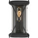 Rockhill 1 Light 10.5 inch Dark Matte Black Outdoor Sconce