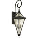 Geneva 2 Light 31 inch Vintage Bronze Outdoor Wall Sconce