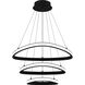 Bardot LED 27.5 inch Matte Black Pendant Ceiling Light