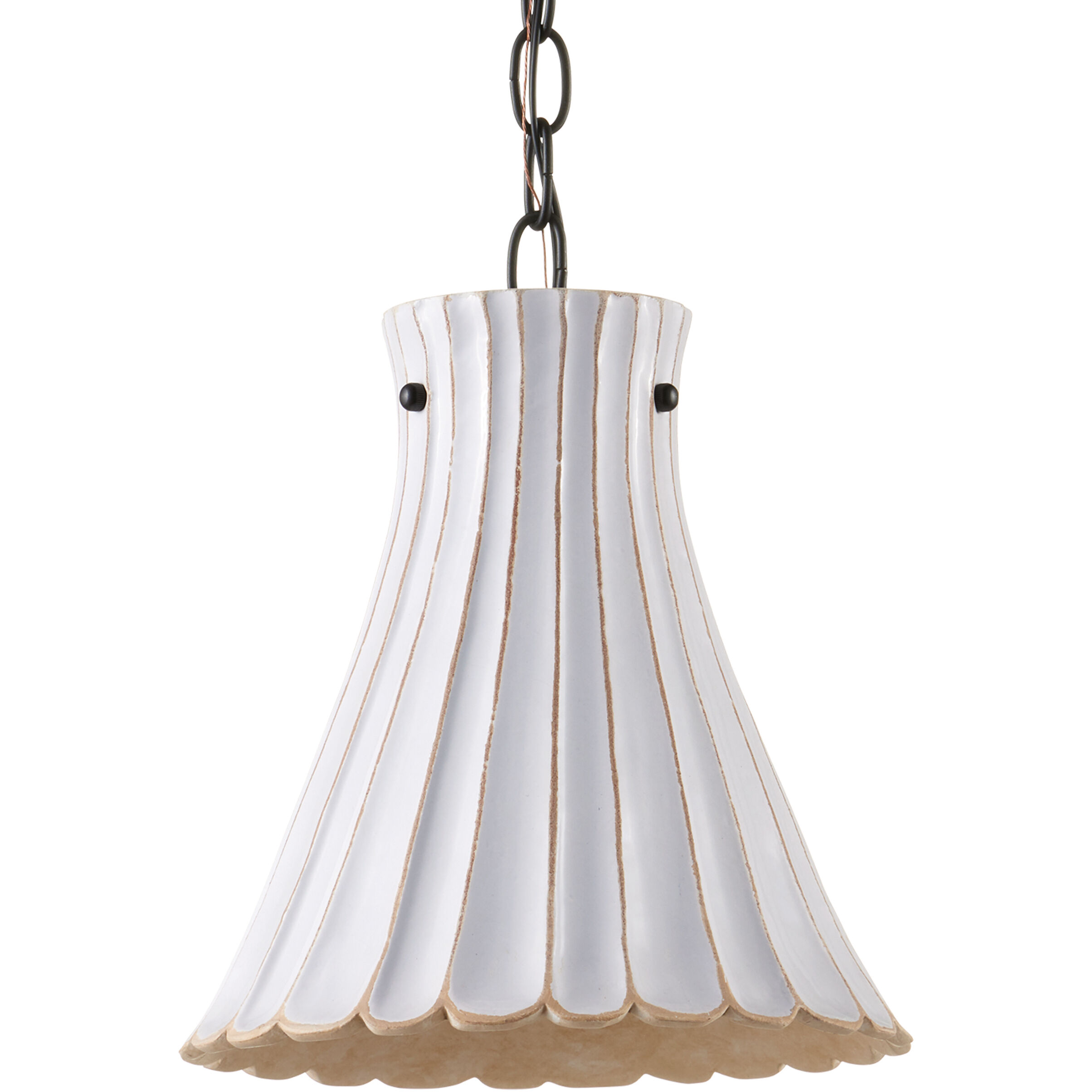 Jazz 1 Light 10 inch Satin Black/White Crackle Pendant Ceiling Light
