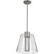 Aura LED 12 inch Brushed Nickel Pendant Ceiling Light