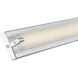Veil LED 40.2 inch Chrome Bath Vanity Light Wall Light