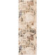 Salim Beige and Brown Indoor Rug