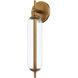 Blaze LED 16.5 inch Patina Brass Exterior Wall Sconce