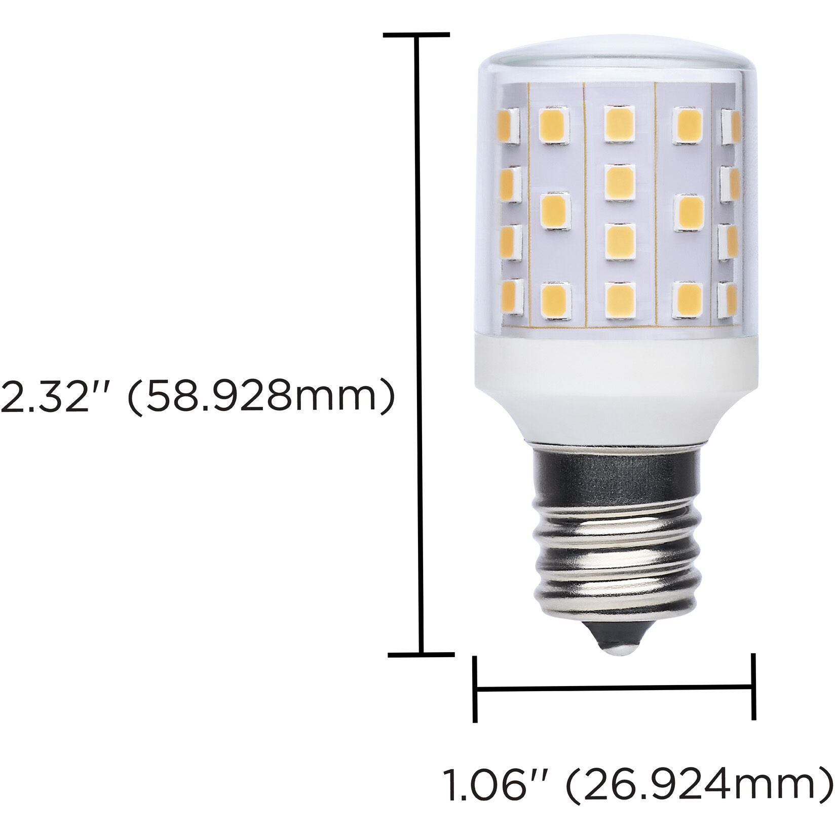 Lumos LED T14 E17 3.5 watt 120 5000K LED