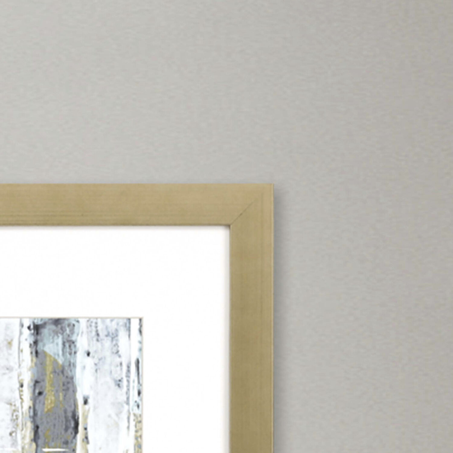 Visionaire Multi and Turquoise and Yellow and White Framed Art