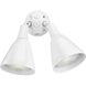 Par Lampholder Outdoor Adjustable Swivel Flood Light in White