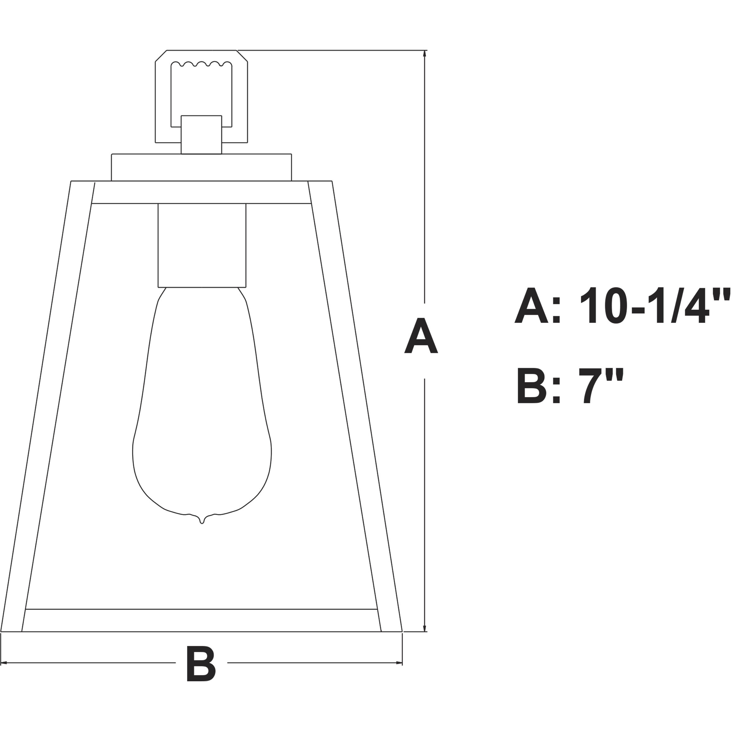Grant LED 7 inch Burnished Bronze Mini Pendant Ceiling Light