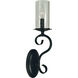 Ilsa 1 Light 5 inch Matte Black Sconce Wall Light