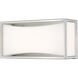 Baden LED 10 inch Brushed Nickel Vanity Wall Light