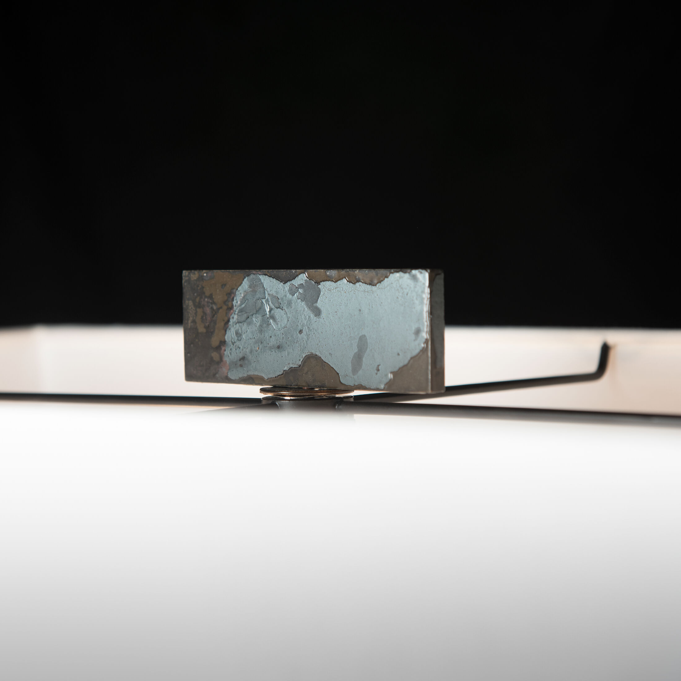 Horizon 29.28 inch 60.00 watt Oil Rubbed Bronze and Clear Steel Table Lamp Portable Light