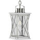 Barlowe 1 Light 9 inch Stainless Steel Outdoor Hanging Lantern