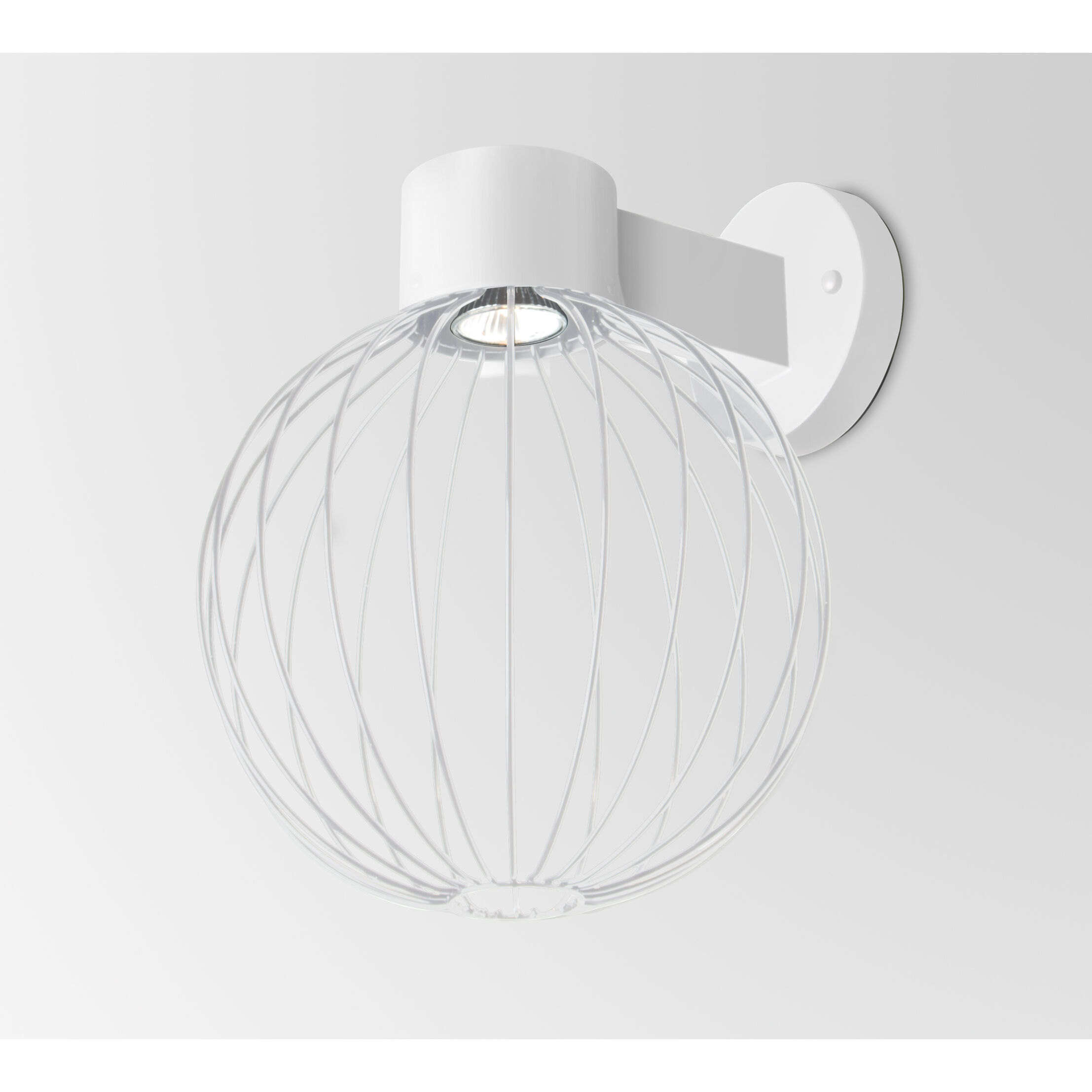 Sultana LED 14.1 inch White Outdoor Sconce