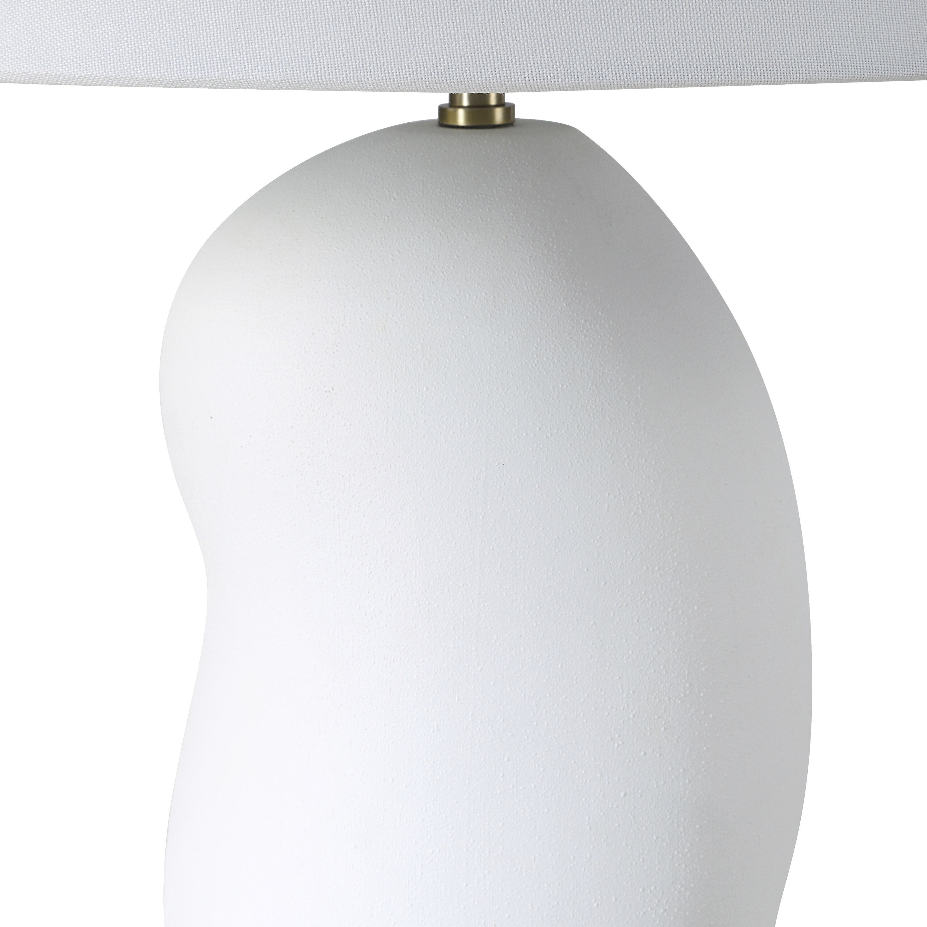 Katya 25 inch 60.00 watt Textured White Table Lamp Portable Light