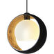 Pogo LED Black Cord Pendant Ceiling Light