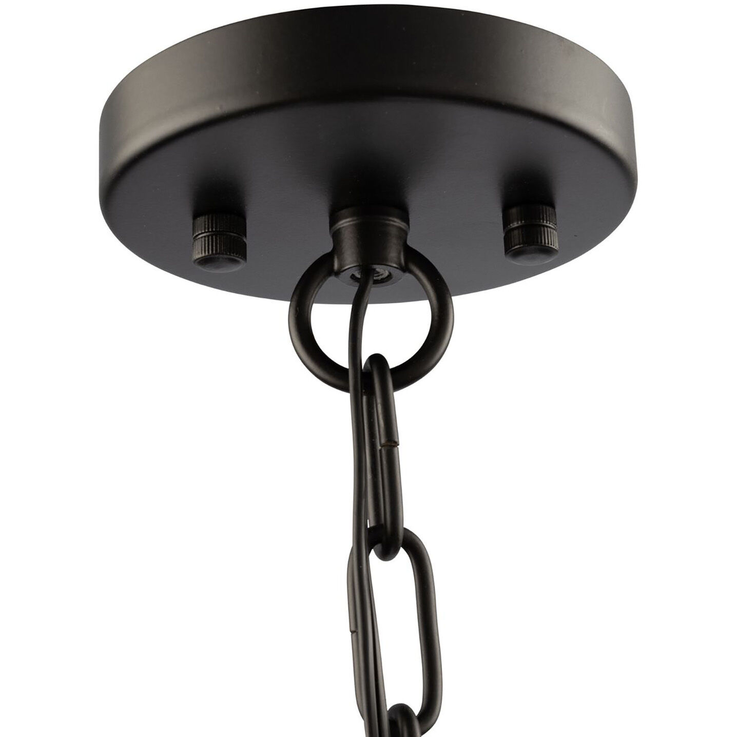Roxton LED 25 inch Matte Black and Harvest Brass Chandelier Ceiling Light