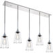 Auspice 5 Light 46 inch Chrome Pendant Ceiling Light