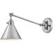 Arti 7.75 inch Polished Nickel Indoor Wall Sconce Wall Light