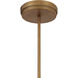 Stiles LED 36 inch Ashen Gold Pendant Ceiling Light