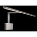Uptown 16.00 watt 25 inch Brushed Nickel Picture Light Wall Light, dweLED