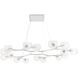 Mahowald 16 Light 70 inch Chrome Chandelier Ceiling Light