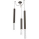 Axis XL LED 11 inch Flat Bronze Swag Multi-Pendant Ceiling Light
