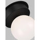 Kelly by Kelly Wearstler Nodes 1 Light 17.5 inch Midnight Black Flush Mount Ceiling Light