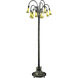 Evelyn 63 inch 25.00 watt Antique Bronze Verde Floor Lamp Portable Light