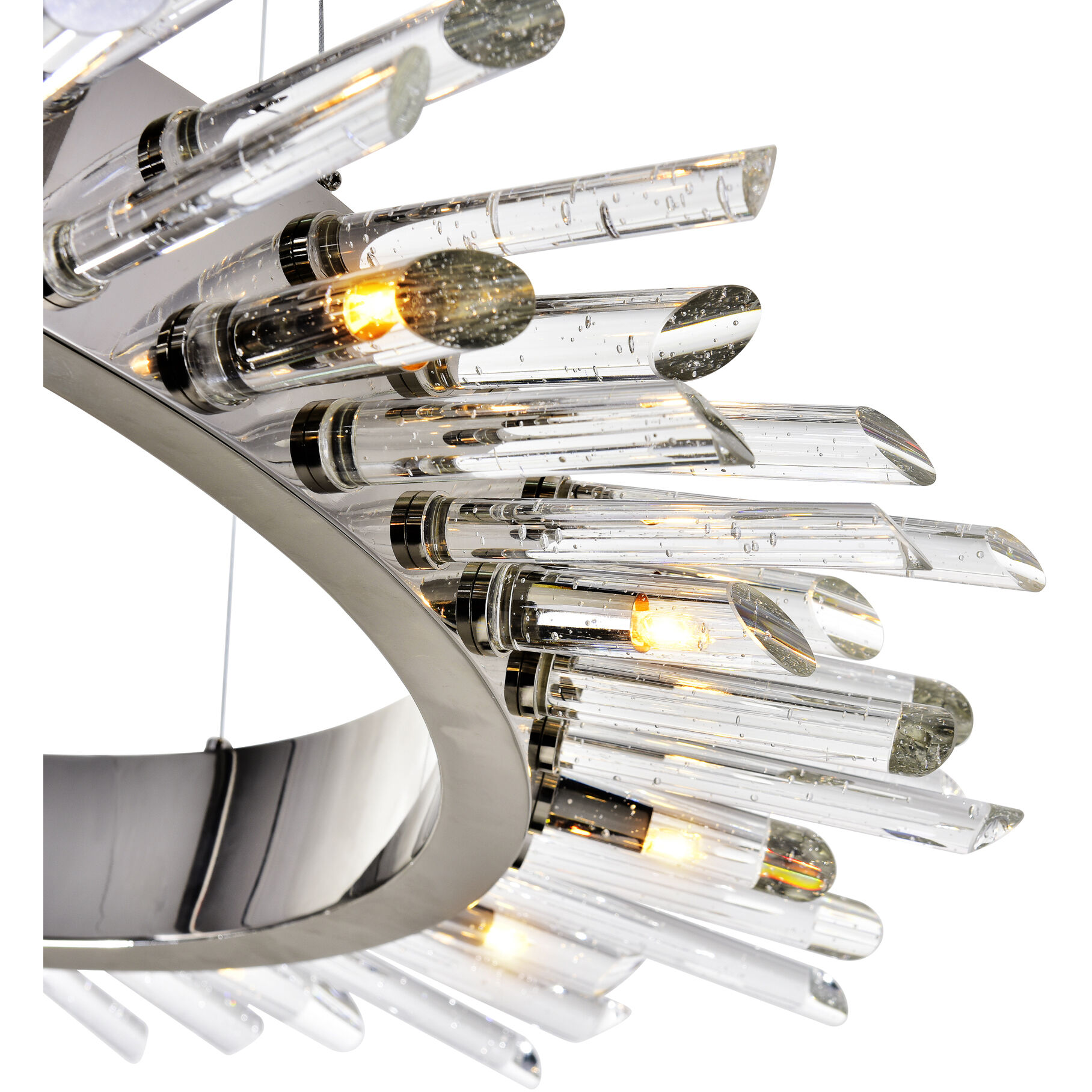 Thorns 18 Light 32 inch Polished Nickel Chandelier Ceiling Light