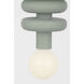 Drew & Jonathan Malcolm 1 Light 4.72 inch Thistle Green Flush Mount Ceiling Light in Standard