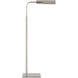 Studio 34.75 inch 1.6 watt Polished Nickel Adjustable Cordless Pharmacy Floor Lamp Portable Light